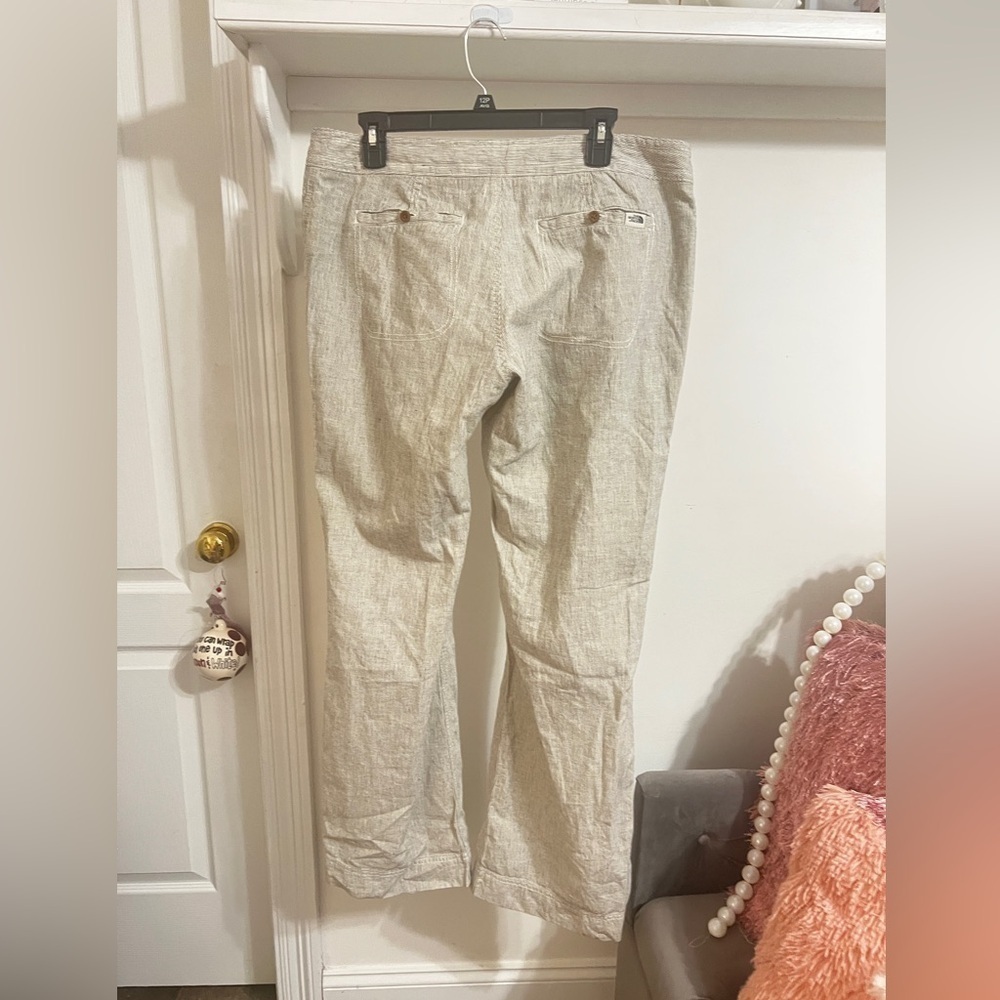 final price The North Face Women’s Sz 14 Creme Linen Drawstring - Picture 8 of 8